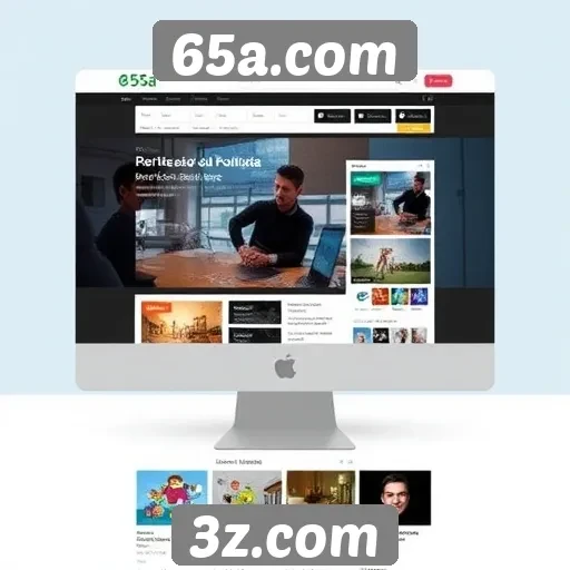Mudanças na interface do usuário do site 65a.com