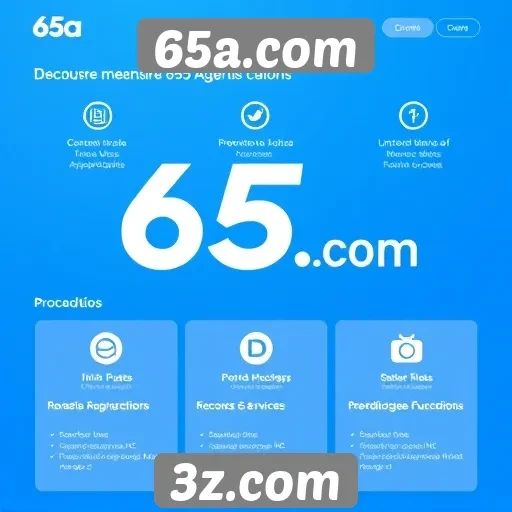 Recursos e funcionalidades do site 65a.com
