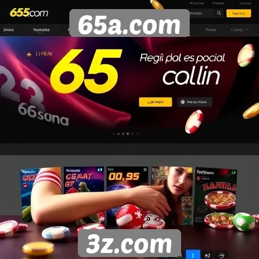 Funcionalidades exclusivas do site 65a.com para jogadores